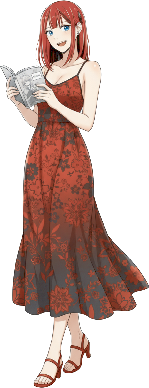 KometaManga mascot browsing